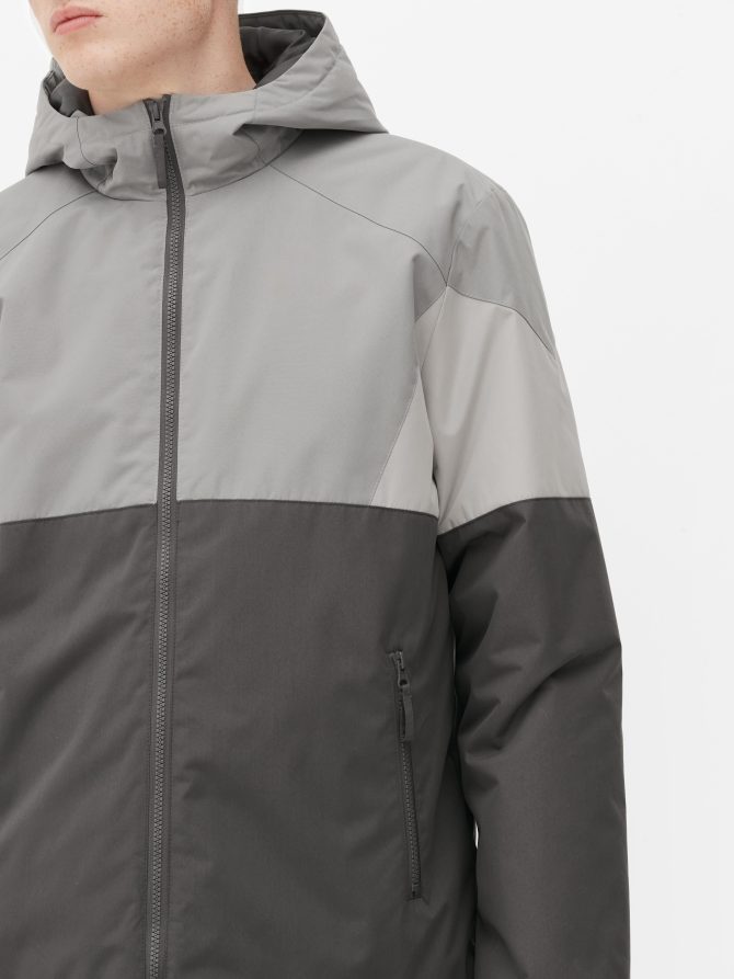 Color Block Hooded Jacket - Image 3