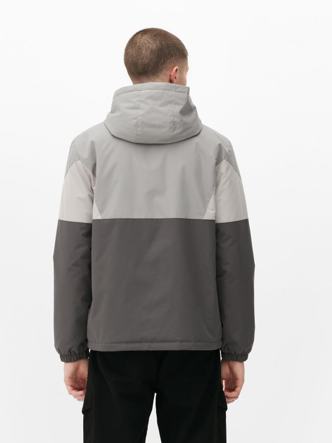 Color Block Hooded Jacket - Image 4