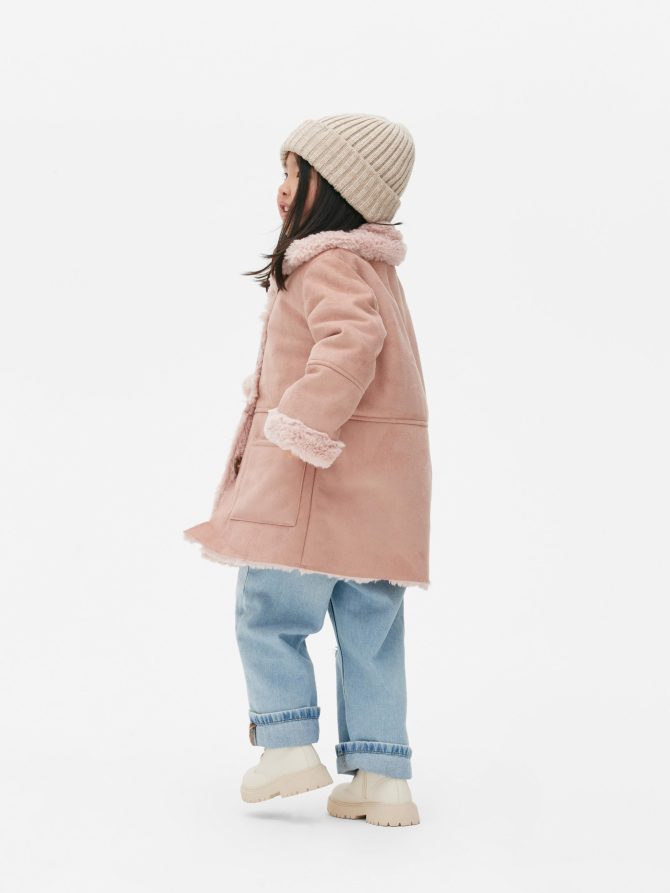 Faux Suede Coat - Image 2