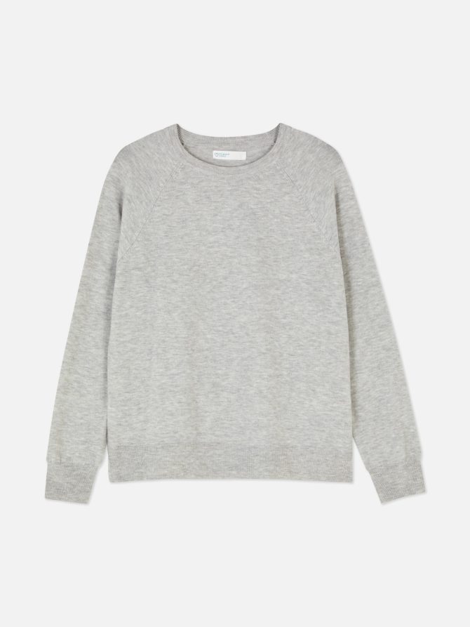 Crew Neck Fine Knit Sweater - Image 5