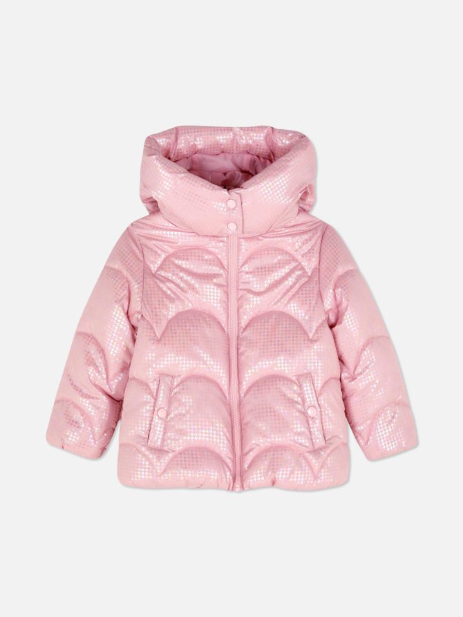 Metallic Padded Jacket - Image 3