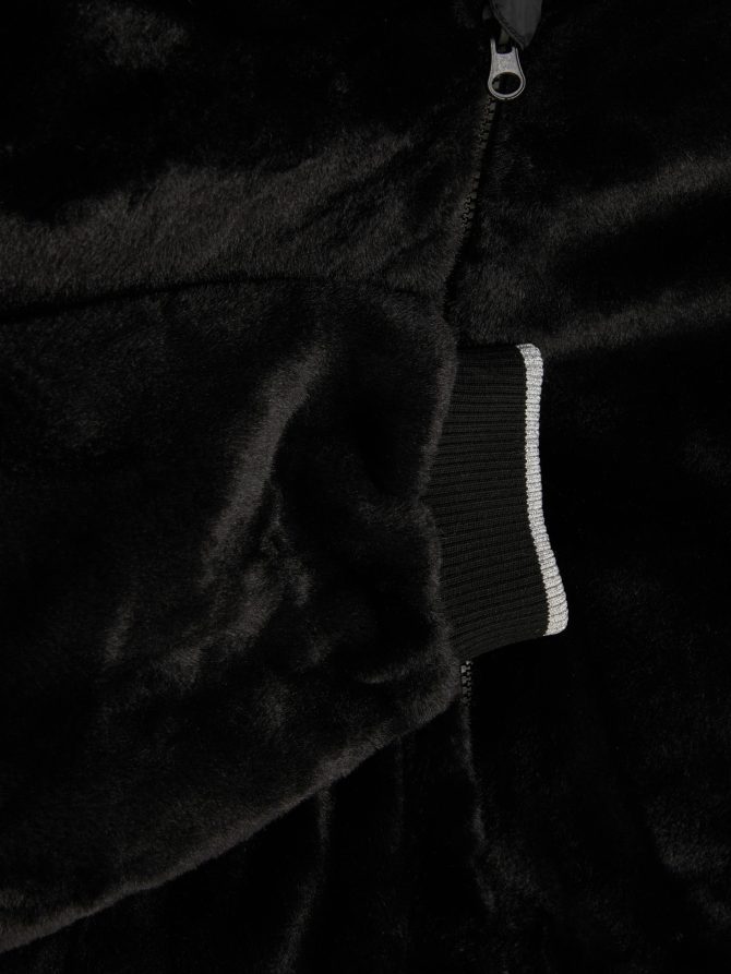 Faux Fur Hooded Jacket - Image 5