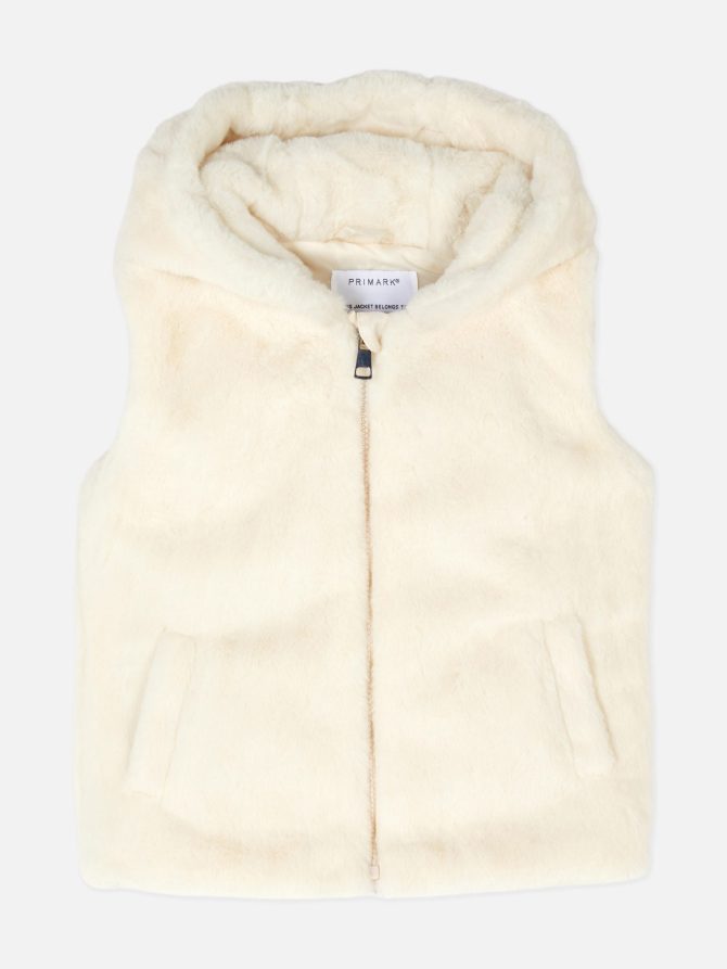 Faux Fur Vest - Image 3