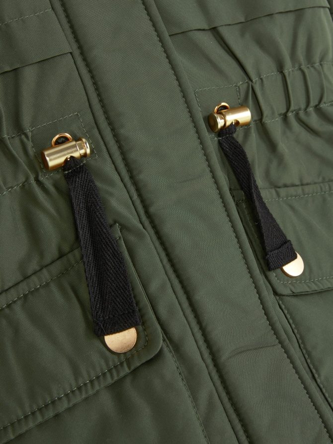 Faux Fur Hooded Parka - Image 5