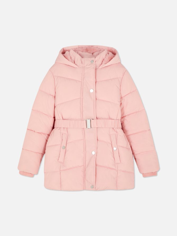 Belted Puffer Jacket