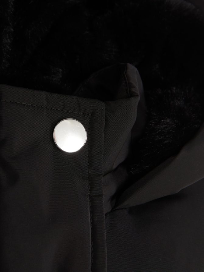 Belted Puffer Jacket - Image 3
