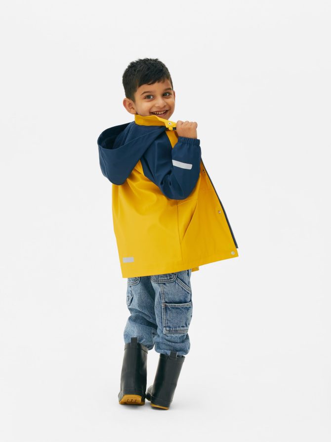 Color Block Rain Jacket - Image 2