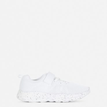 Mesh Speckled Low-Top Trainers
