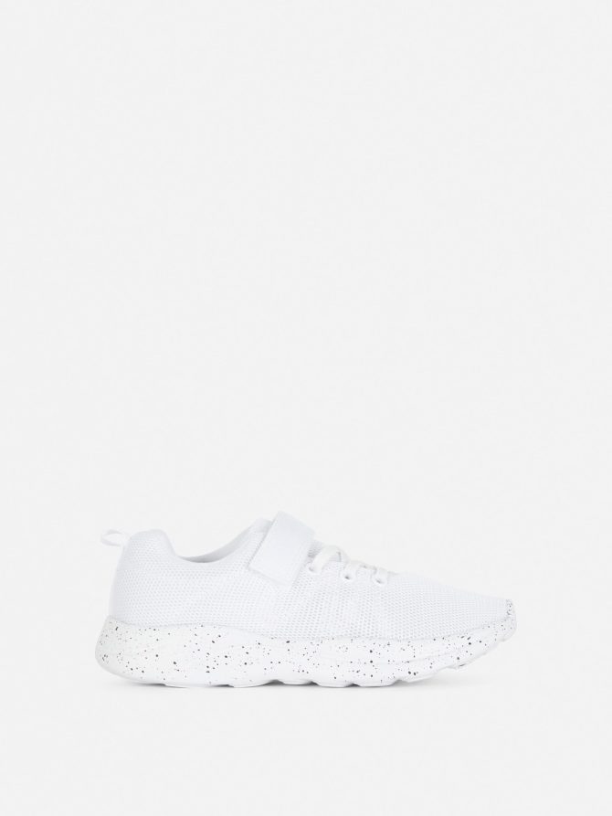Mesh Speckled Low-Top Trainers