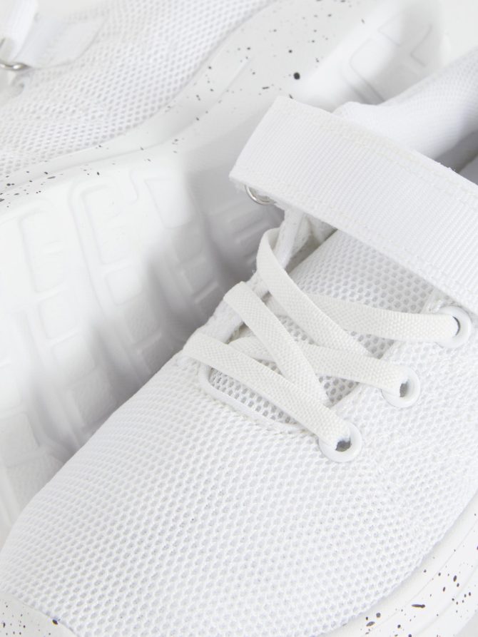 Mesh Speckled Low-Top Trainers - Image 5