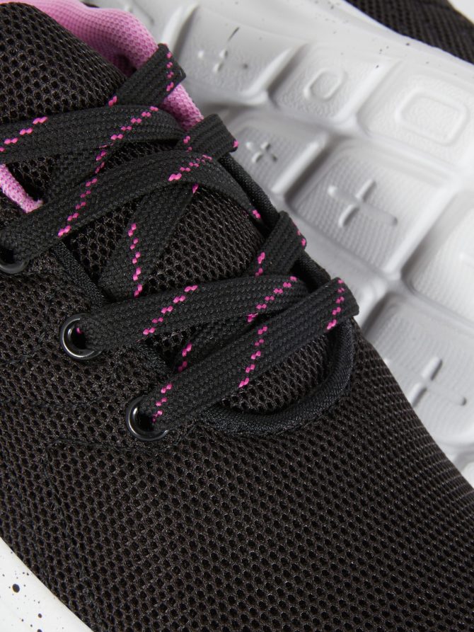 Mesh Chunky Low Top Sneakers - Image 5