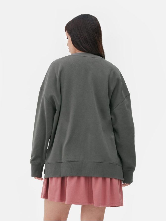 Oversized Crew Sweatshirt - Image 4