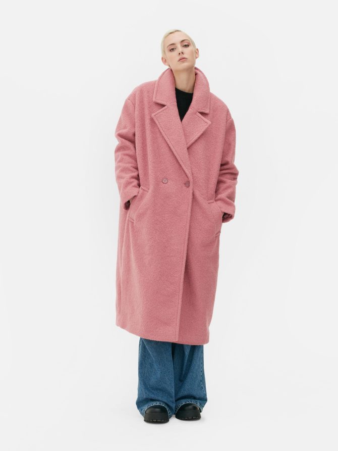 Rita Ora Oversized Double-Breasted Coat - Image 2