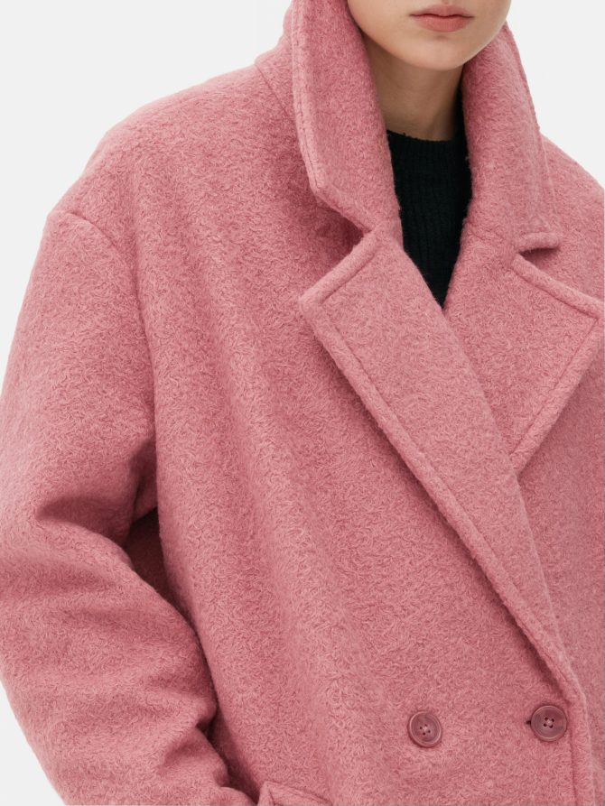 Rita Ora Oversized Double-Breasted Coat - Image 3