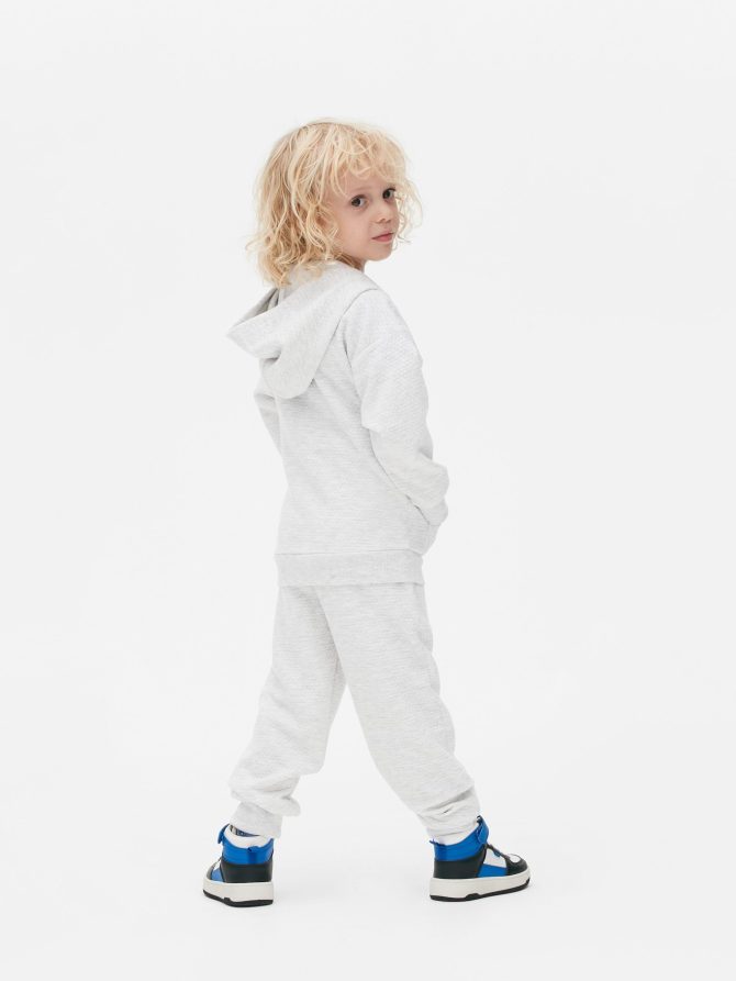 Geometric Texture Joggers - Image 2