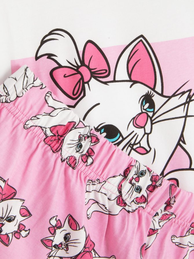 Disney Character Print Jersey Pajamas - Image 2