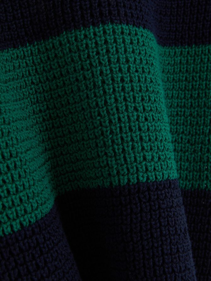 Striped Waffle Knit Sweater - Image 5