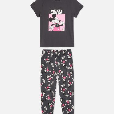 Disney Graphic T-Shirt and Bottoms Pyjamas