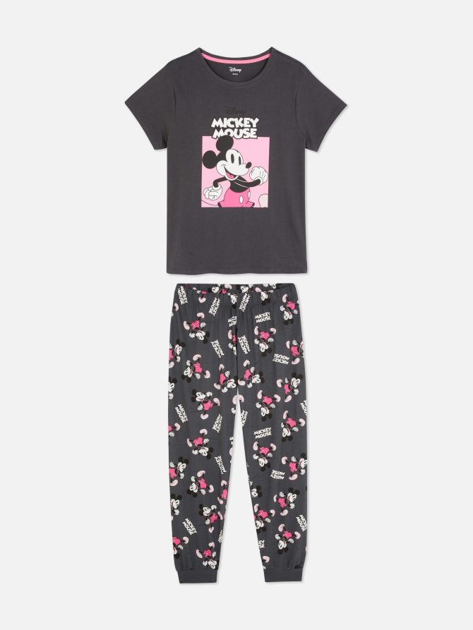 Disney Graphic T-Shirt and Bottoms Pyjamas
