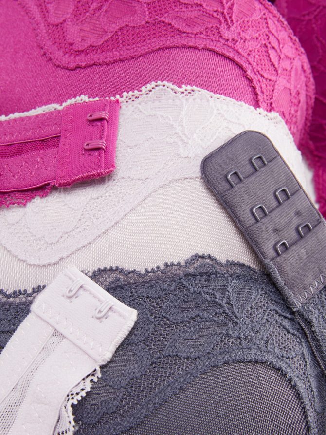 3-Pack A-D Micro Push-Up Bras - Image 2