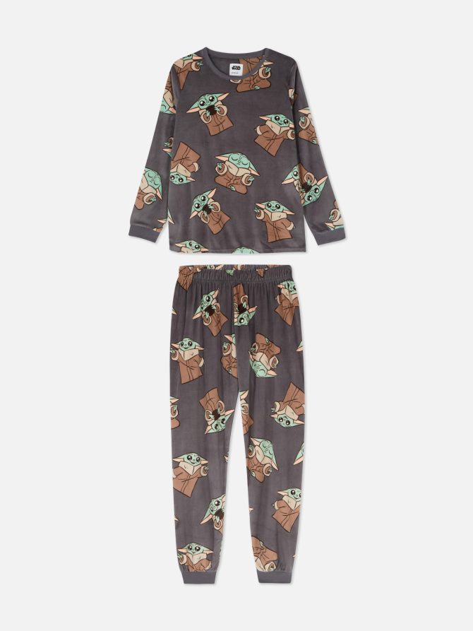 Star Wars Baby Yoda Fleece Pajamas