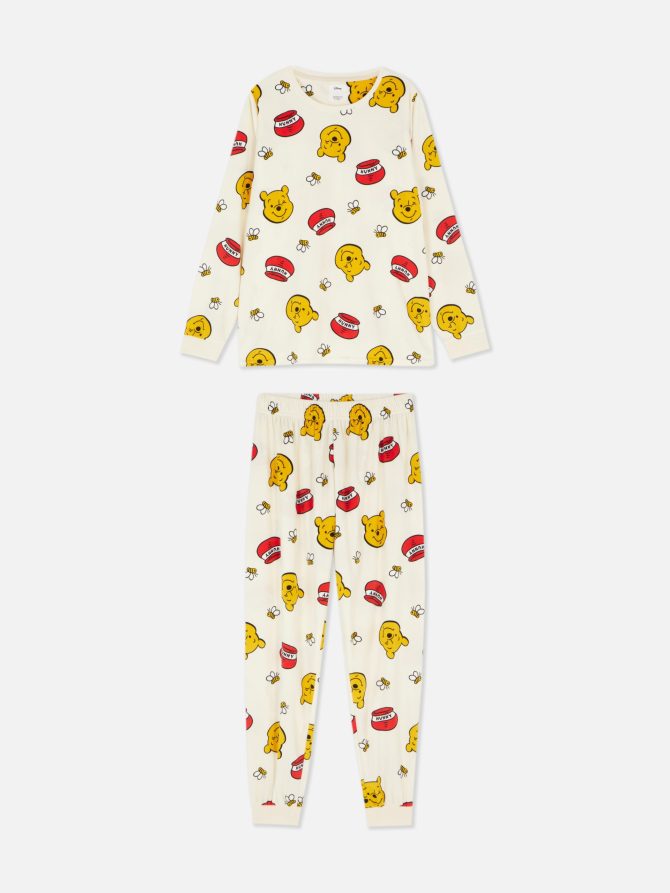 Disney Print Velour Pajamas