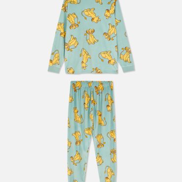 Disney Print Velour Pajamas