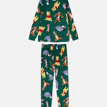 Disney Print Velour Pajamas