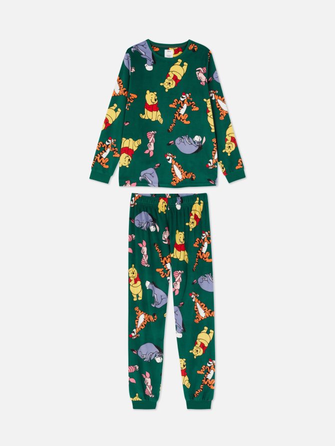 Disney Print Velour Pajamas