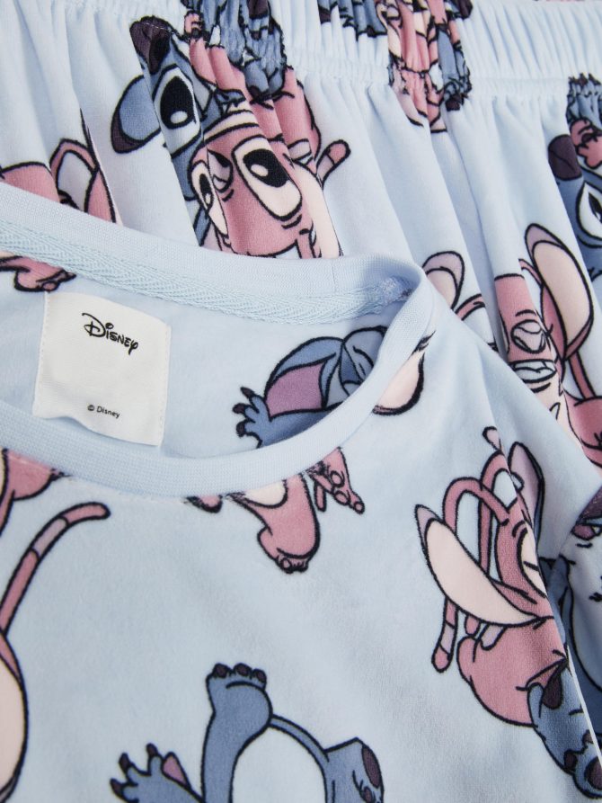 Disney Print Velour Pajamas - Image 2
