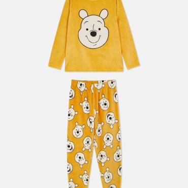 Disney Character Full-Length Fleece Pajamas