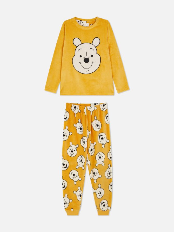 Disney Character Full-Length Fleece Pajamas