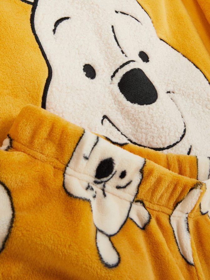 Disney Character Full-Length Fleece Pajamas - Image 2