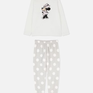 Disney Embroidered Fleece Pajamas