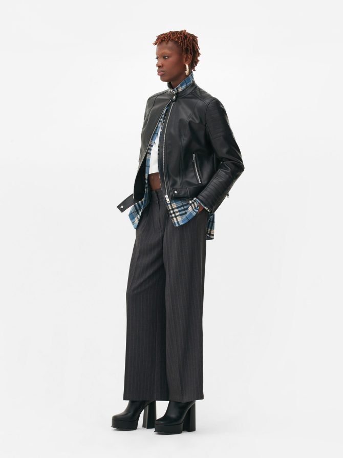Rita Ora Moto Biker Jacket - Image 2