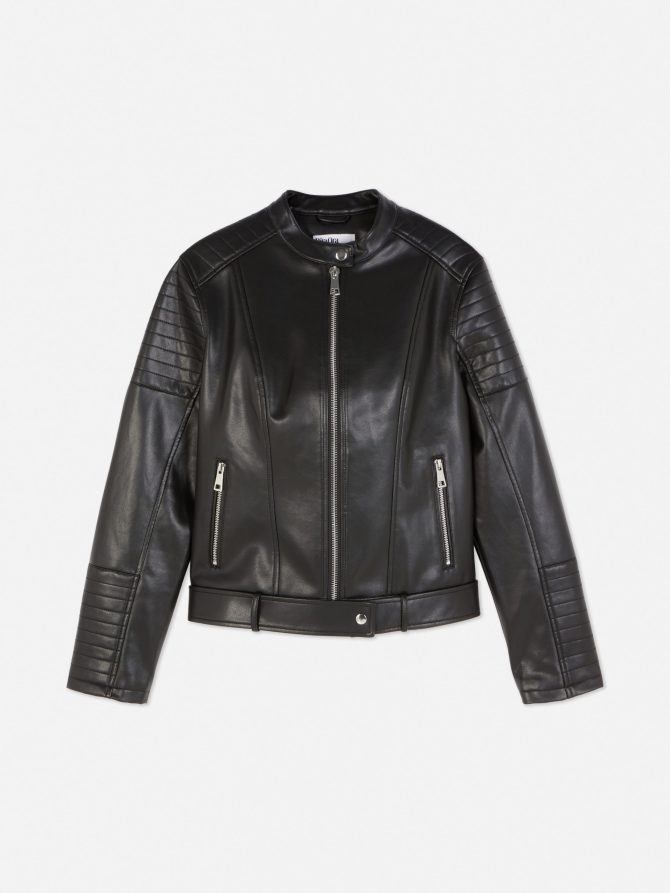 Rita Ora Moto Biker Jacket - Image 5
