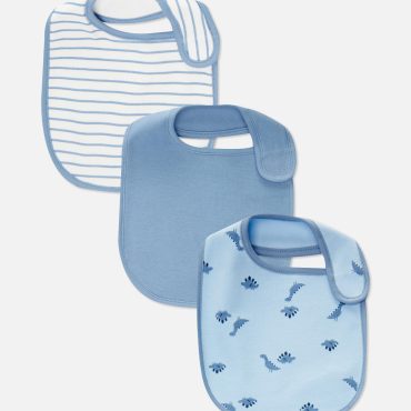 3-Pack Multi Print Bibs