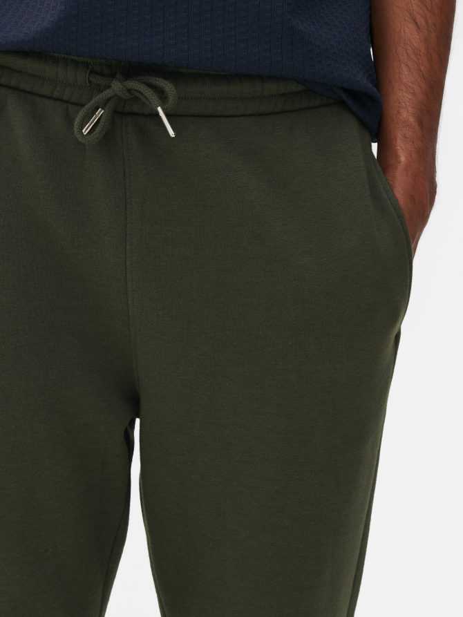 Slim Fit Panelled Joggers - Image 3