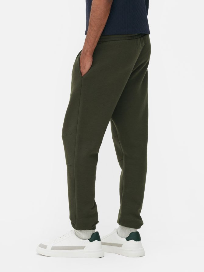 Slim Fit Panelled Joggers - Image 4