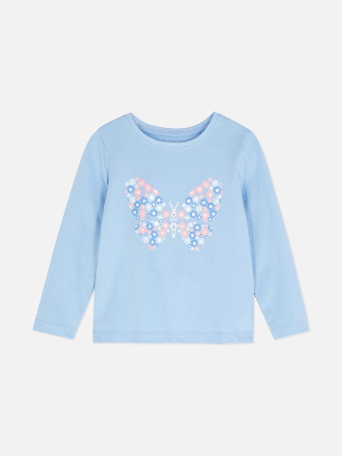 Floral Graphic Long Sleeve T-Shirt