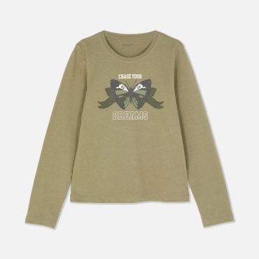Printed Long Sleeve T-Shirt