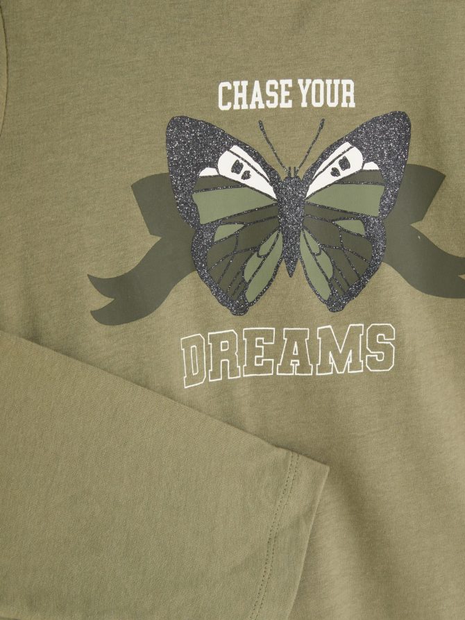 Printed Long Sleeve T-Shirt - Image 3