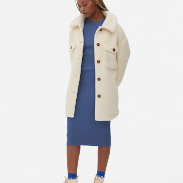 Fleece Buttoned Shacket