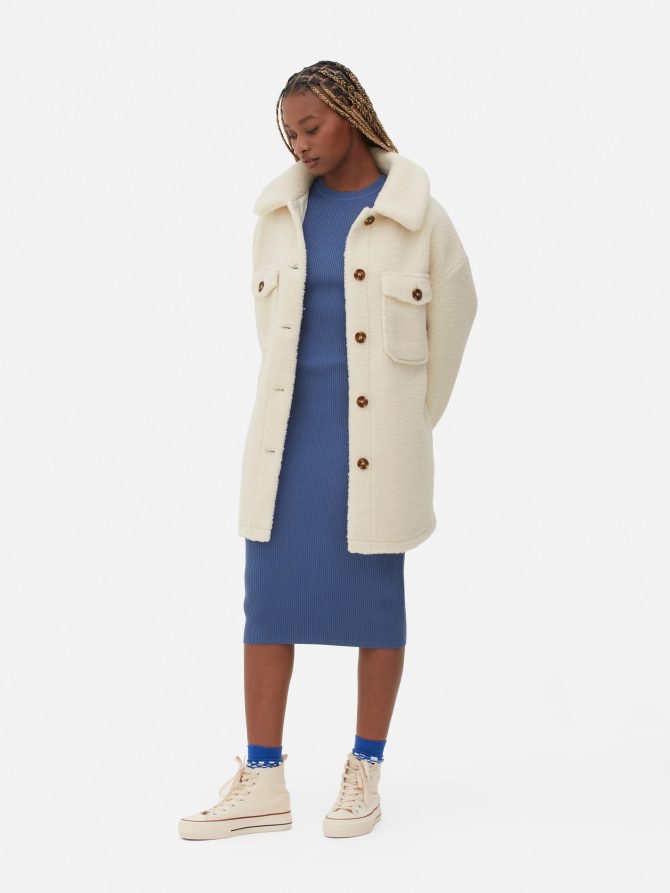 Fleece Buttoned Shacket