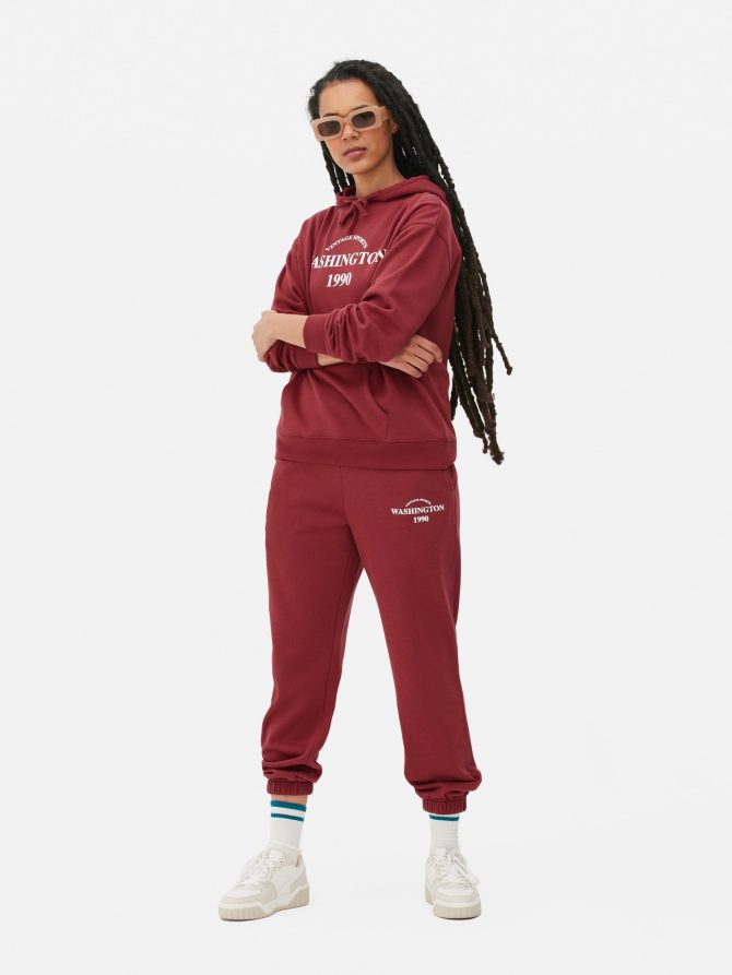 Printed Regular Fit Joggers