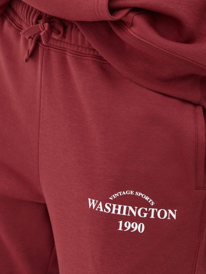 Printed Regular Fit Joggers - Image 3