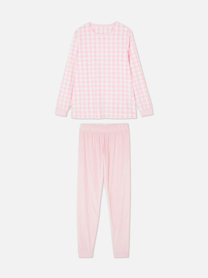 Soft Touch Velour Long Sleeve Pajamas
