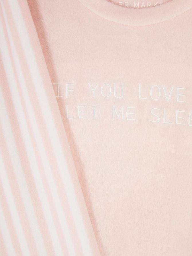 Fleece Long Sleeve Pajamas - Image 2