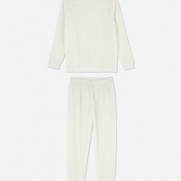 Fleece Long Sleeve Pajamas