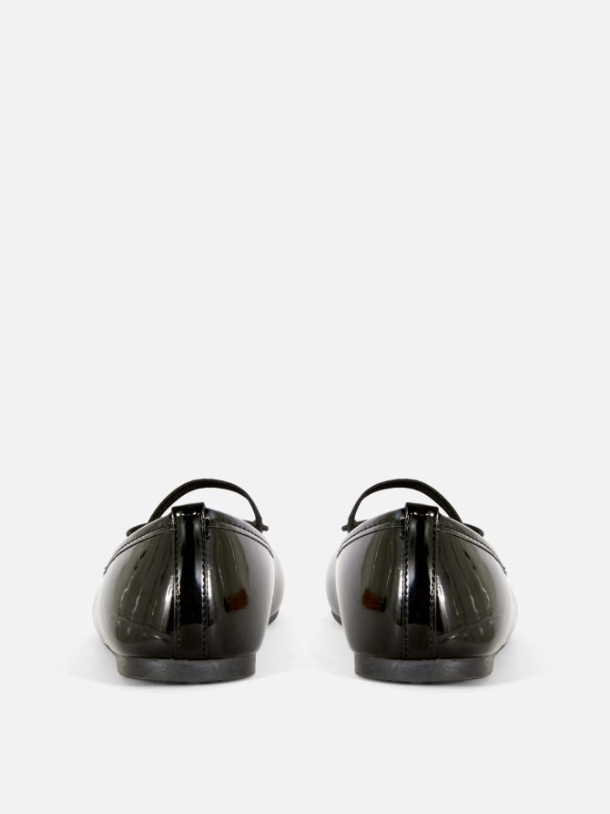 Faux Patent Ballerinas - Image 3